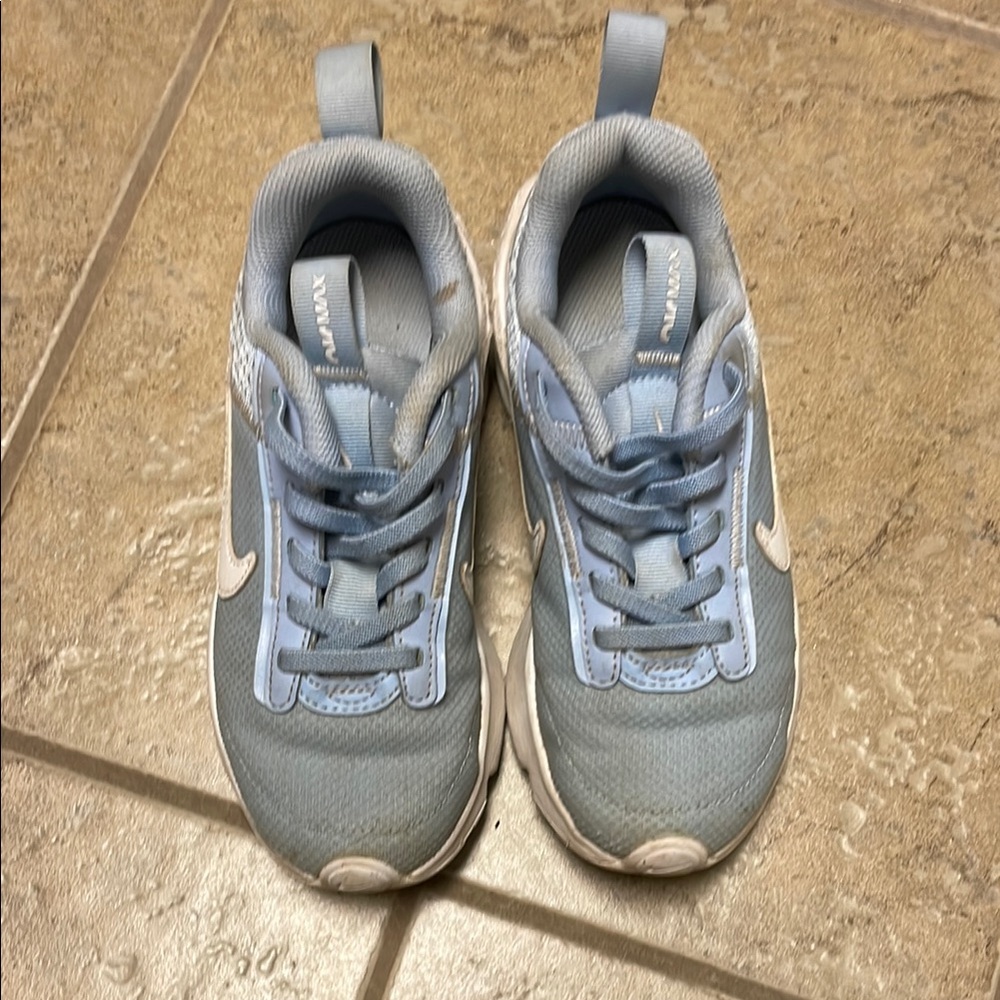 Nike Blue and White Sneakers with Classic Design